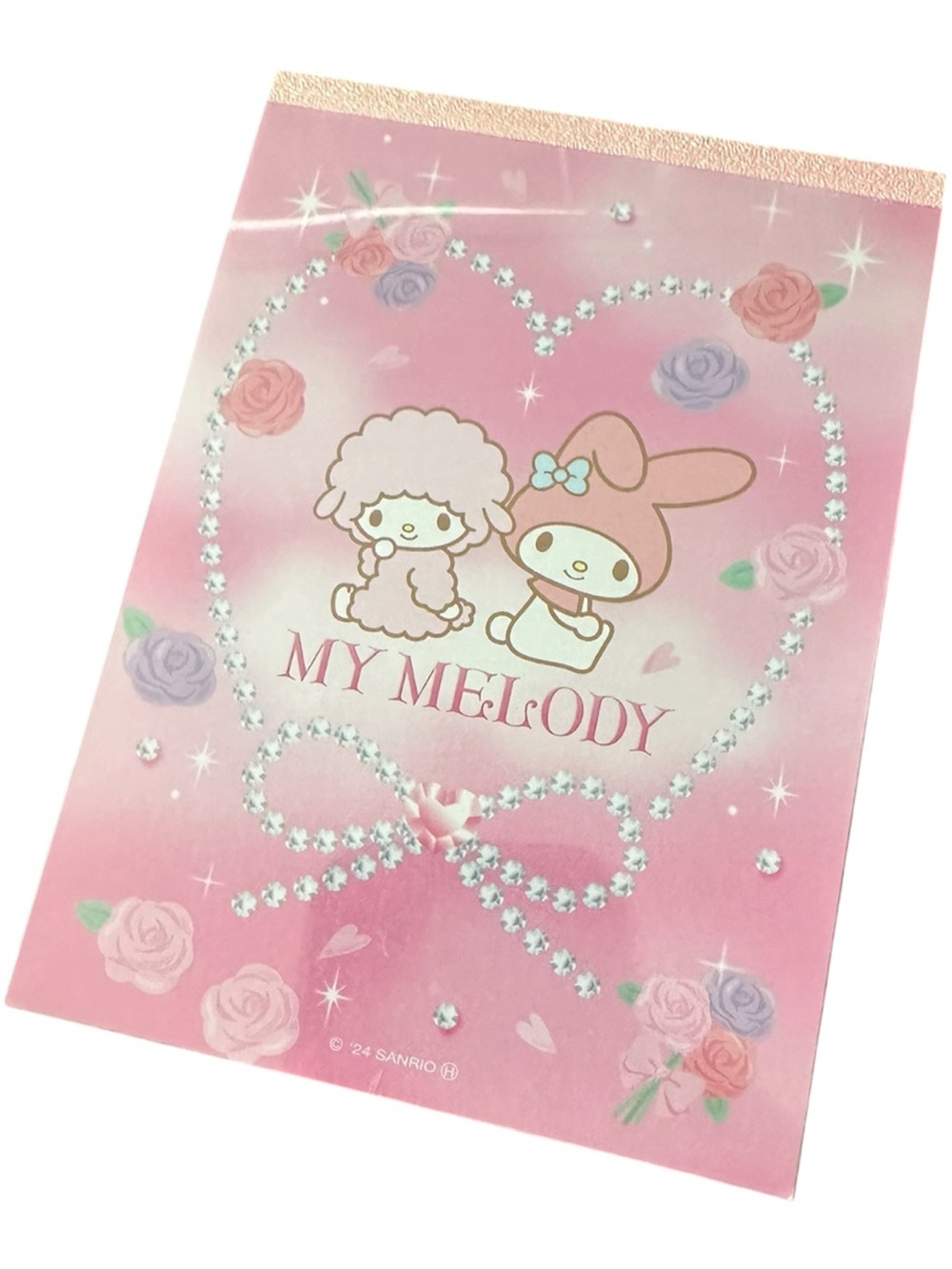 Sanrio My Melody Pink Floral note pad